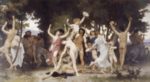 William Bouguereau  - Peintures - la jeunesse de Bacchus