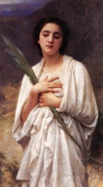 William Bouguereau  - paintings - The Palm Leaf