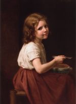William Bouguereau  - Peintures - La Soupe