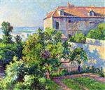 Maximilien Luce  - Bilder Gemälde - Montmartre, the House of Suzanne Valadon