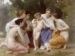William Bouguereau  - Peintures - L´admiration
