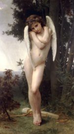William Bouguereau  - Peintures - L´amour mouillé