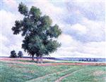 Maximilien Luce  - Bilder Gemälde - The Plains of Gresillons