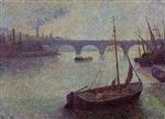 Maximilien Luce  - Bilder Gemälde - View of the Thames