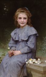 William Bouguereau  - paintings - Daisies