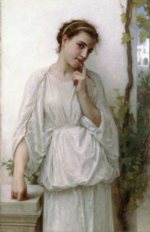 William Bouguereau  - Peintures - rêverie