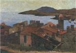 Henri Martin  - Bilder Gemälde - Port du Collioure