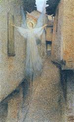 Henri Martin  - Bilder Gemälde - The Apparition