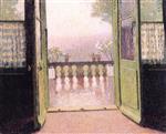 Henri Martin  - Bilder Gemälde - The Terrace