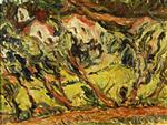 Chaim Soutine - Bilder Gemälde - Ceret Landscape