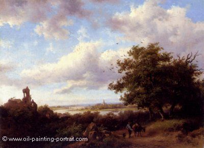 A Blustery Summer Landscape