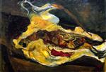 Chaim Soutine  - Bilder Gemälde - Still LIfe with Pheasant