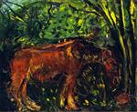 Chaim Soutine  - Bilder Gemälde - The Horse