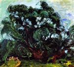 Chaim Soutine  - Bilder Gemälde - The Tree