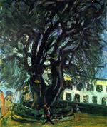 Chaim Soutine  - Bilder Gemälde - Tree of Vence