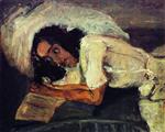 Chaim Soutine  - Bilder Gemälde - Woman Reading
