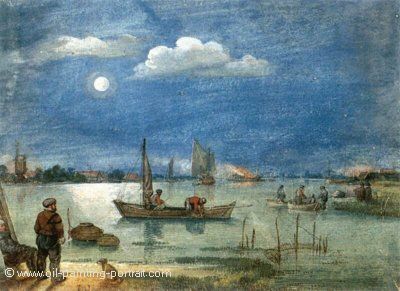 Fishermen by Moonlight