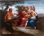 Francesco Albani - Bilder Gemälde - Apollo and Marsyas