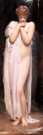 Lord Frederic Leighton - paintings - A Bather