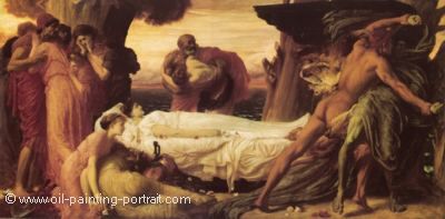 Herkules Wrestling with Death for the Body of Alcestis