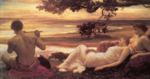 Lord Frederic Leighton - paintings - Idyll