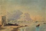 Ivan Aivazovsky  - Bilder Gemälde - In the Harbour