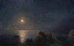 Bild:Poets of Ancient Greece on the Seashore on a Moonlit Night