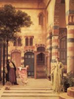 Lord Frederic Leighton - paintings - Old Damascuc: Jew's Quarter