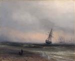 Ivan Aivazovsky  - Bilder Gemälde - Seascape, Crimea