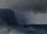Ivan Aivazovsky  - Bilder Gemälde - Survivors