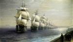 Bild:The Black Sea Fleet in 1849