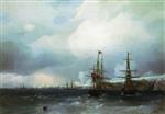 Ivan Aivazovsky  - Bilder Gemälde - The Capture of Sevatopol