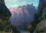 Ivan Aivazovsky  - Bilder Gemälde - The Daryala Gorge