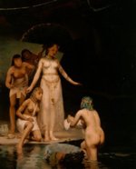 Paul Peel - Bilder Gem�lde - Entdeckung des Moses