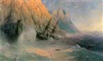 Ivan Aivazovsky  - Bilder Gemälde - The Shipwreck