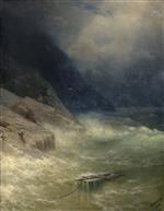 Ivan Aivazovsky  - Bilder Gemälde - The Survivor
