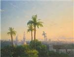 Ivan Aivazovsky  - Bilder Gemälde - View of Cairo