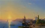 Bild:View of Constantinople and Bosphorus