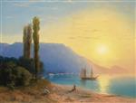 Bild:Yalta at Sunset