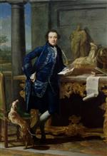 Pompeo Girolamo Batoni  - Bilder Gemälde - Portrait of Charles Joseph Crowle