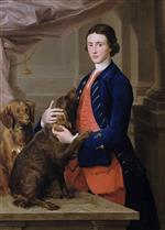 Pompeo Girolamo Batoni  - Bilder Gemälde - Portrait of Charles, 3rd Duke of Richmond