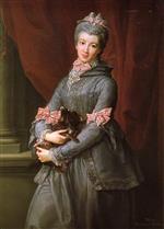 Pompeo Girolamo Batoni  - Bilder Gemälde - Portrait of Lady Mary Fox