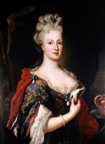 Pompeo Girolamo Batoni  - Bilder Gemälde - Portrait of Queen Maria Anna of Austria