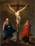 Pompeo Girolamo Batoni  - Bilder Gemälde - The Crucifixion