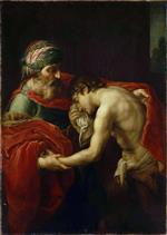 Pompeo Girolamo Batoni  - Bilder Gemälde - The Return of the Prodigual Son