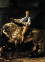 Jacques Louis David - Peintures - Comte Potocki