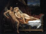 Jacques Louis David - Peintures - Cupidon et Psyché
