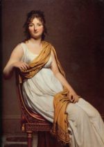 Jacques Louis David - Peintures - Portrait d'Henriette de Verninac