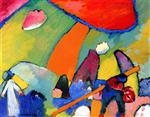 Wassily Kandinsky - Bilder Gemälde - Beach Scene