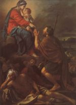 Jacques Louis David - Peintures - Saint Roch